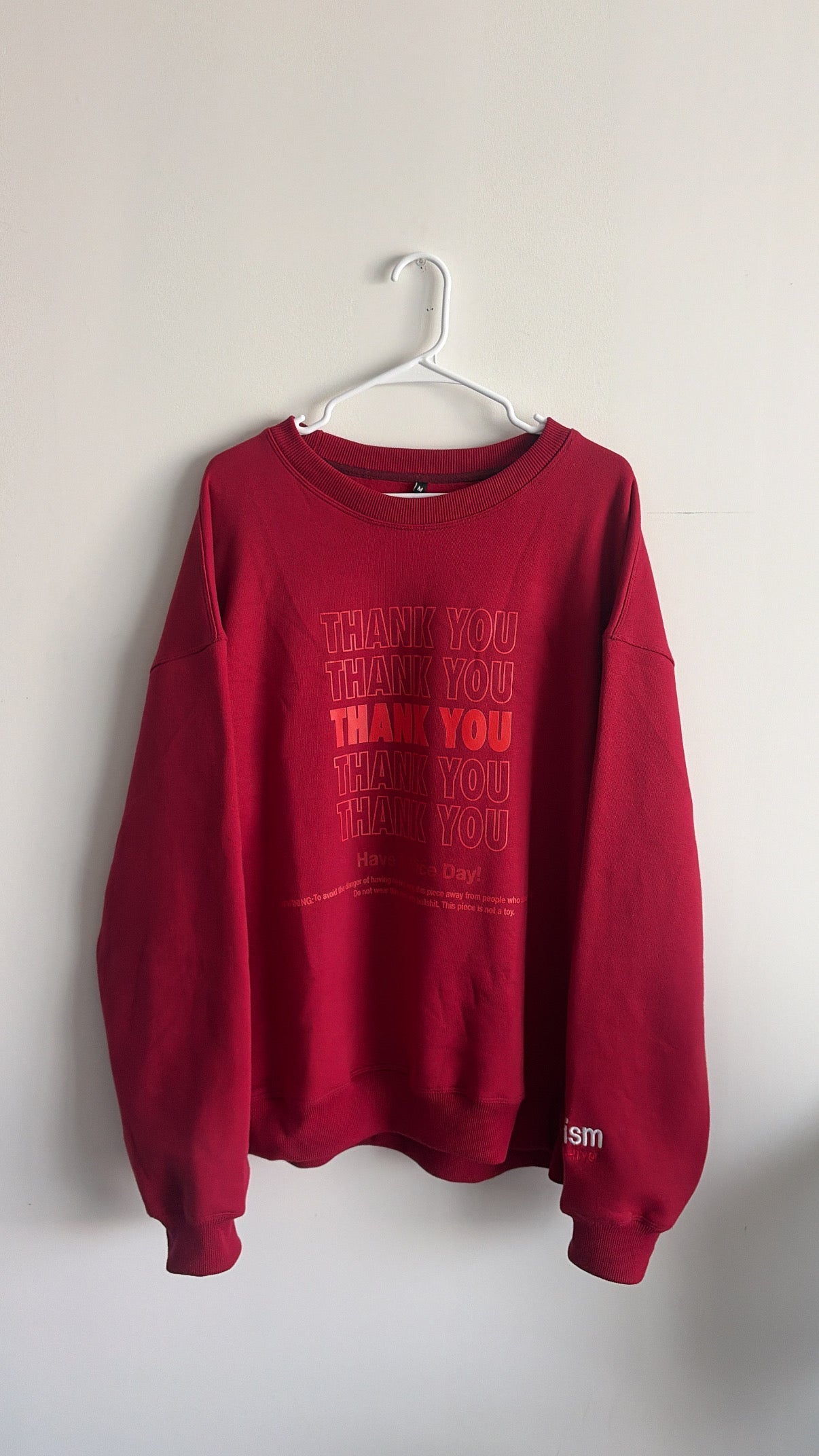 "Thx" Sweater