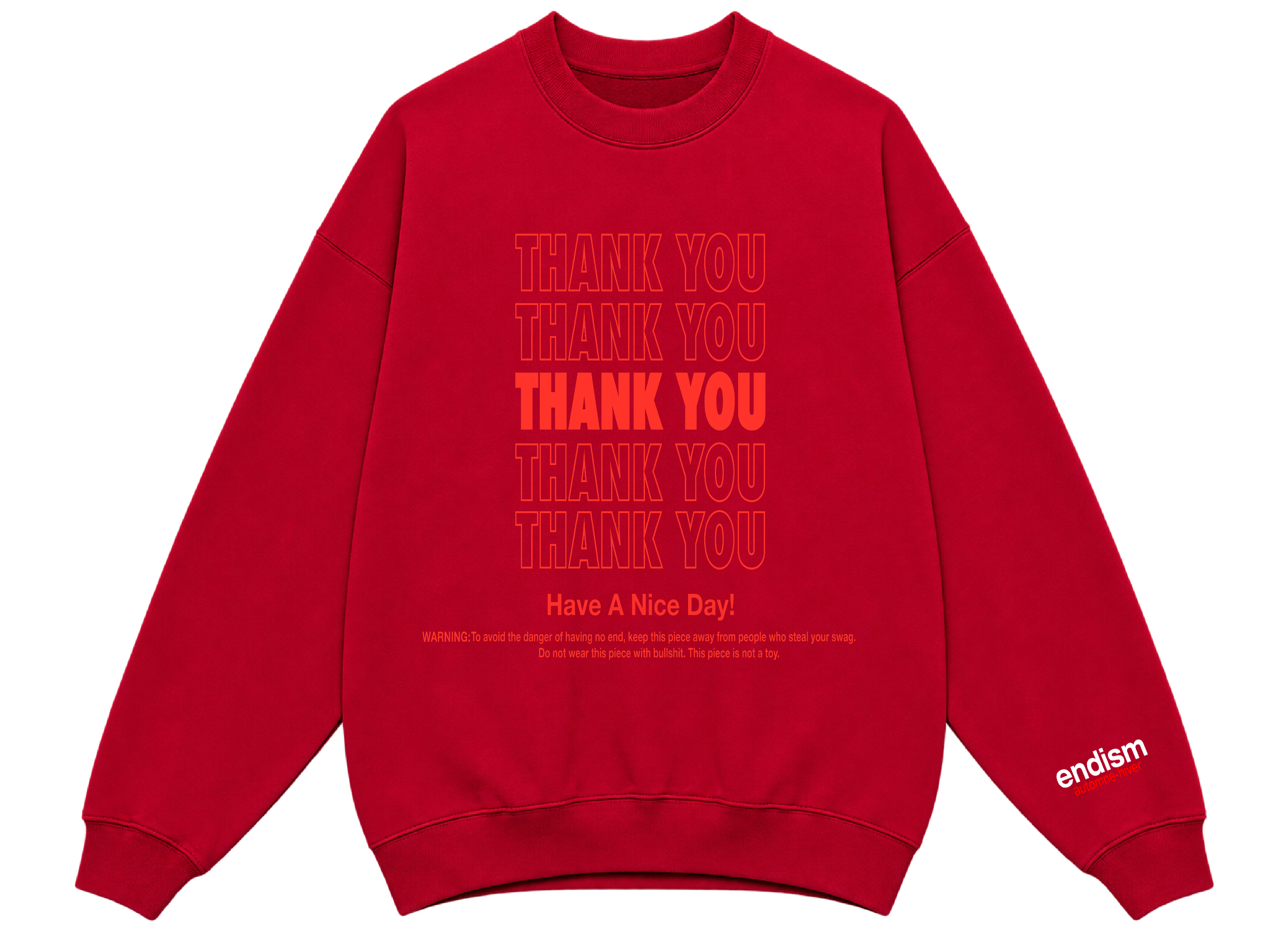 "Thx" Sweater